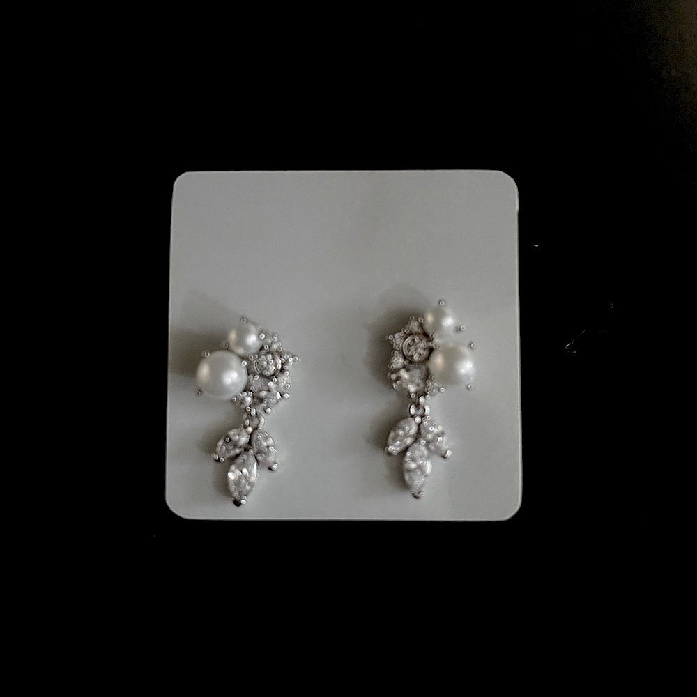 BHLDN Sauve Earrings in silver